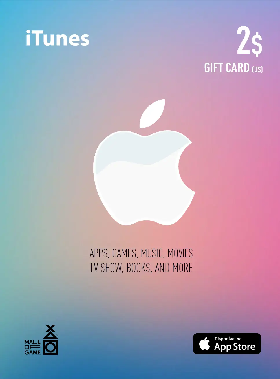  iTunes USD2 Gift Card (US)